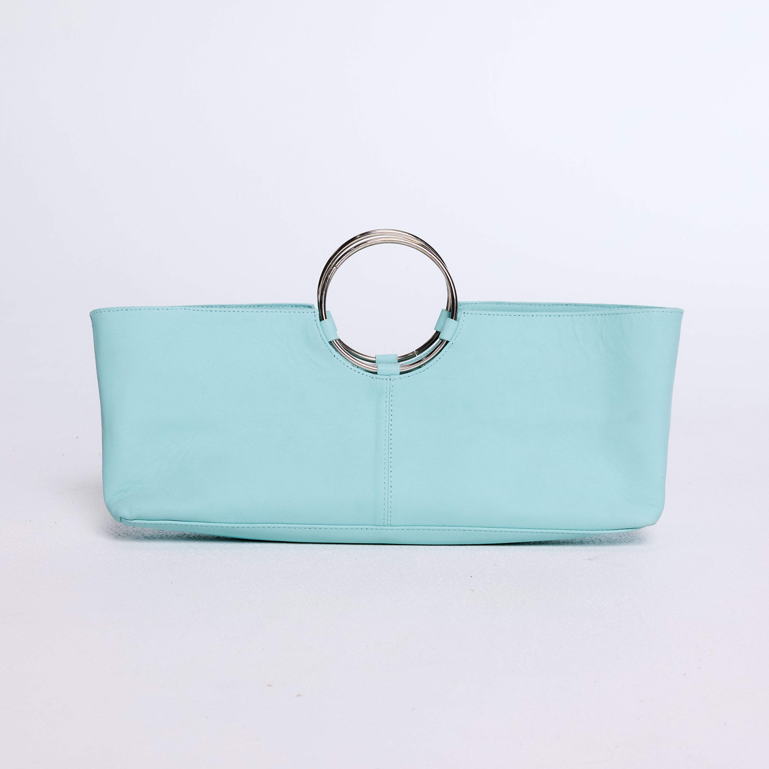 The Sis in Aqua Leather