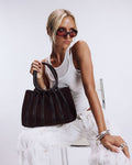 The Sloane in Cocoa Suede + Leather